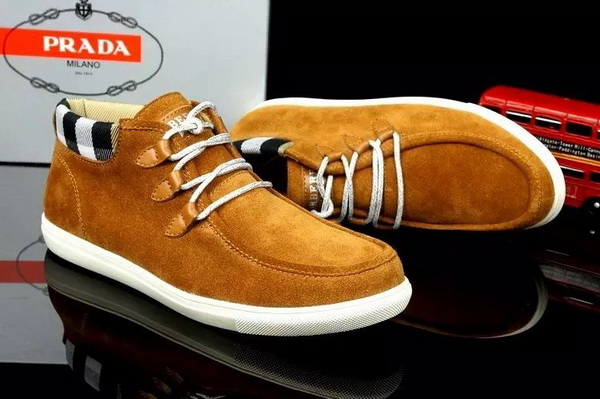 Burberry High-Top Fashion Men Shoes--019